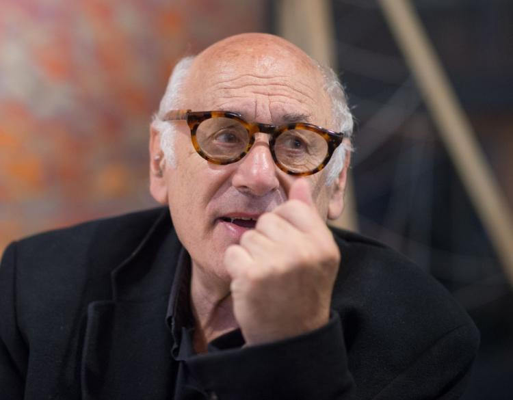 Kompozytor brytyjski Michael Nyman. Fot. PAP/G. Michałowski