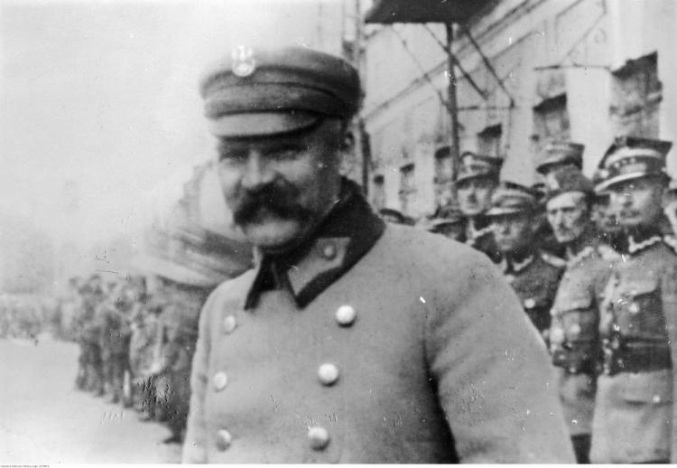 Naczelnik Państwa Józef Piłsudski. Źródło: NAC