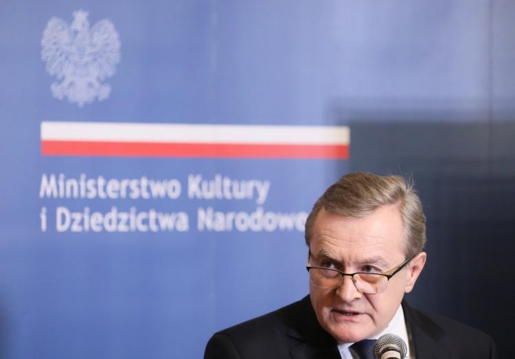 Wicepremier, minister kultury i dziedzictwa narodowego Piotr Gliński. Fot. PAP/P. Supernak