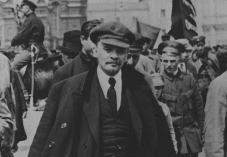 Przywódca i główny ideolog bolszewików Włodzimierz Lenin. Fot. PAP/CAF