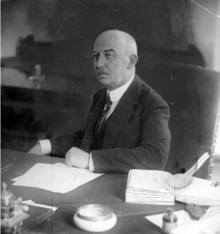 Gabriel Narutowicz, pierwszy prezydent RP. Fot. PAP/Reprodukcja 