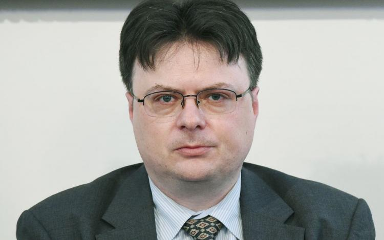 Dyrektor Państwowego Instytutu Wydawniczego dr Łukasz Michalski. Fot. PAP/R. Pietruszka