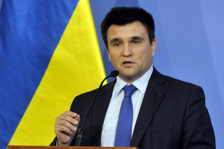 Minister spraw zagranicznych Ukrainy Pawło Klimkin. Fot. PAP/EPA