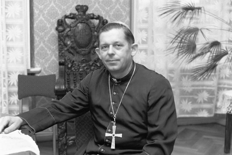 Prymas Polski kardynał Józef Glemp. 07.1981 r. Fot. PAP/CAF/S. Moroz 