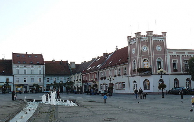 Rynek w Mikołowie. Źródło: Wikimedia Commons