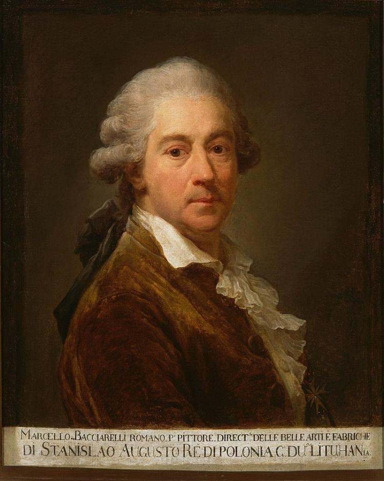 Marcello Bacciarelli, "Autoportret w brązowym fraku". Źródło: Wikimedia Commons