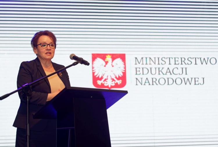 Minister Anna Zalewska. Fot. PAP/J. Karwowski