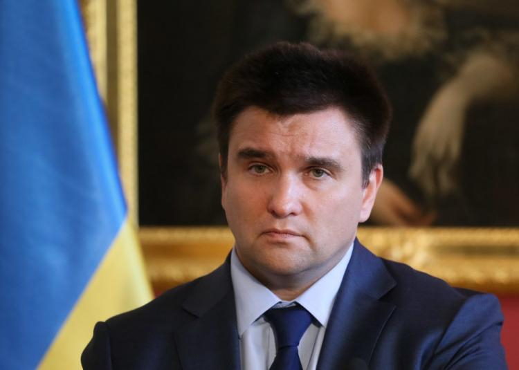 Szef MSZ Ukrainy Pawło Klimkin. Fot. PAP/P. Supernak