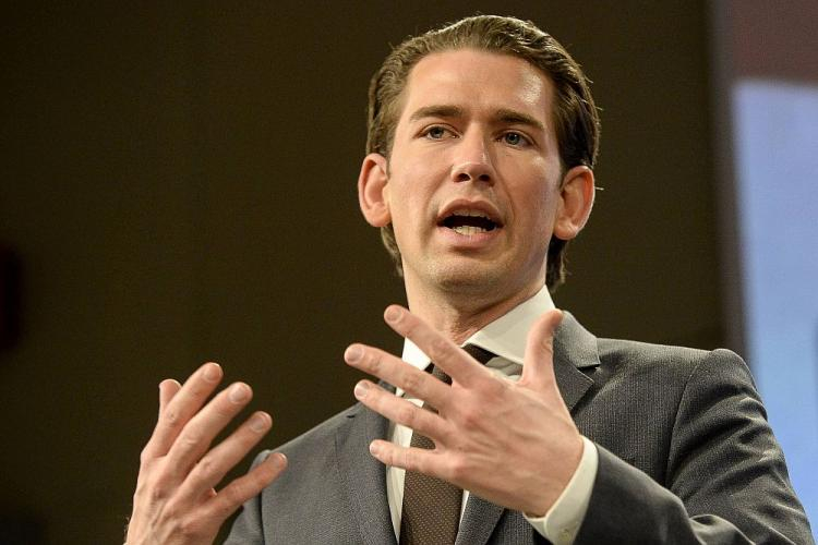 Kanclerz Austrii Sebastian Kurz. Fot. PAP/W. Dąbkowski