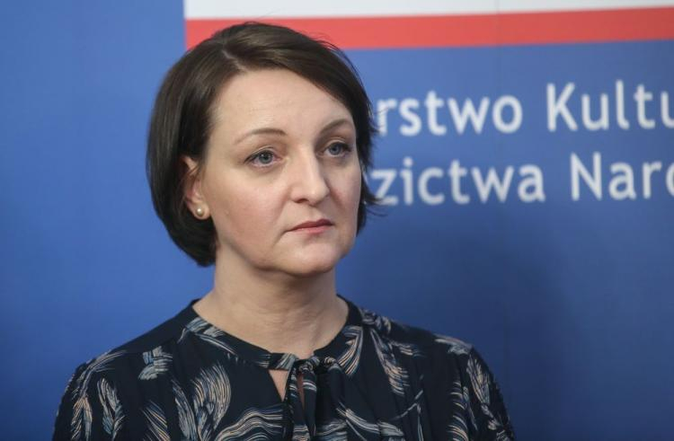 Wiceminister kultury i dziedzictwa narodowego prof. Magdalena Gawin. Fot. PAP/R. Guz