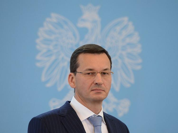 Premier Mateusz Morawiecki. Fot. PAP/J. Turczyk