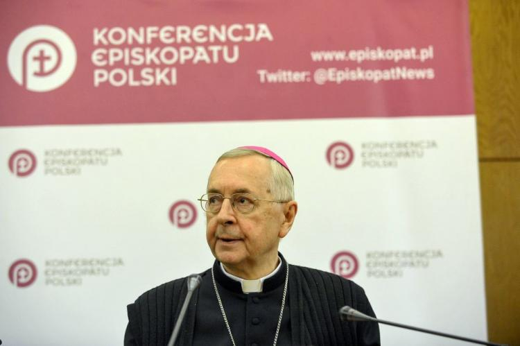 abp Stanisław Gądecki. Fot. PAP/M. Obara