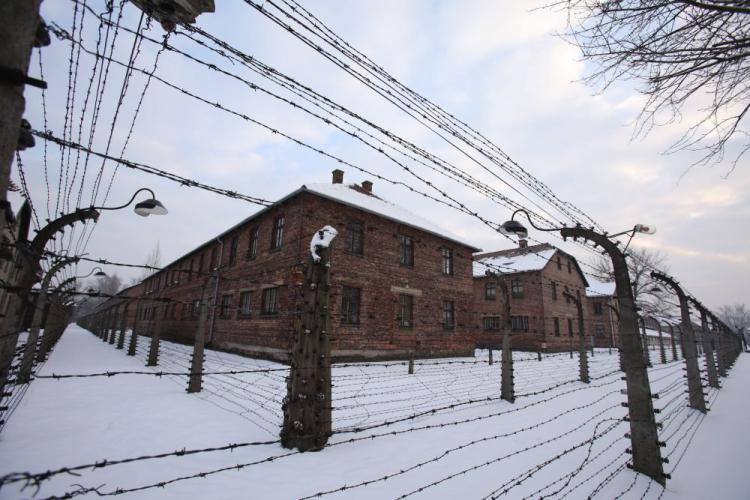 Były niemiecki nazistowski obóz koncentracyjny i zagłady KL Auschwitz. Fot. PAP/S. Rozpędzik