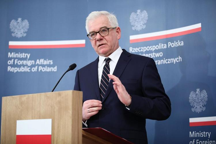 Minister spraw zagranicznych Jacek Czaputowicz. Fot. PAP/L. Szymański