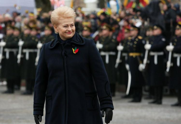 Prezydent Litwy Dalia Grybauskaite. Fot. PAP/L. Szymański
