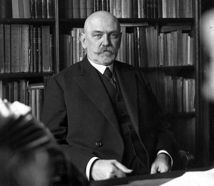 Stefan Demby, pierwszy dyrektor Biblioteki Narodowej. Fot. NAC