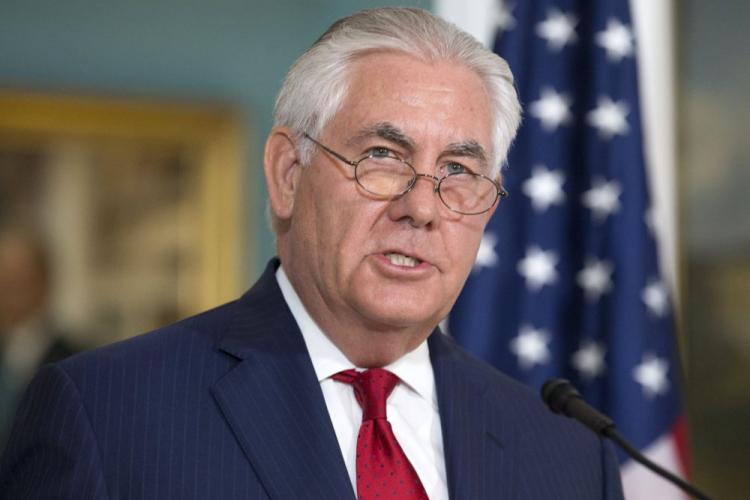 Sekretarz stanu USA Rex Tillerson. Fot. PAP/EPA