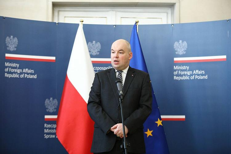 Wiceminister spraw zagranicznych Jan Dziedziczak. Fot. PAP/L. Szymański