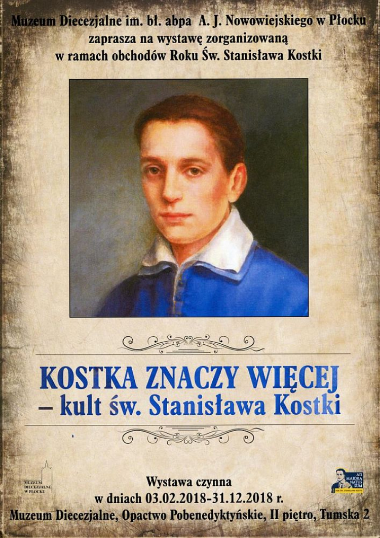Wystawa „Kostka znaczy więcej - kult św. Stanisława Kostki”