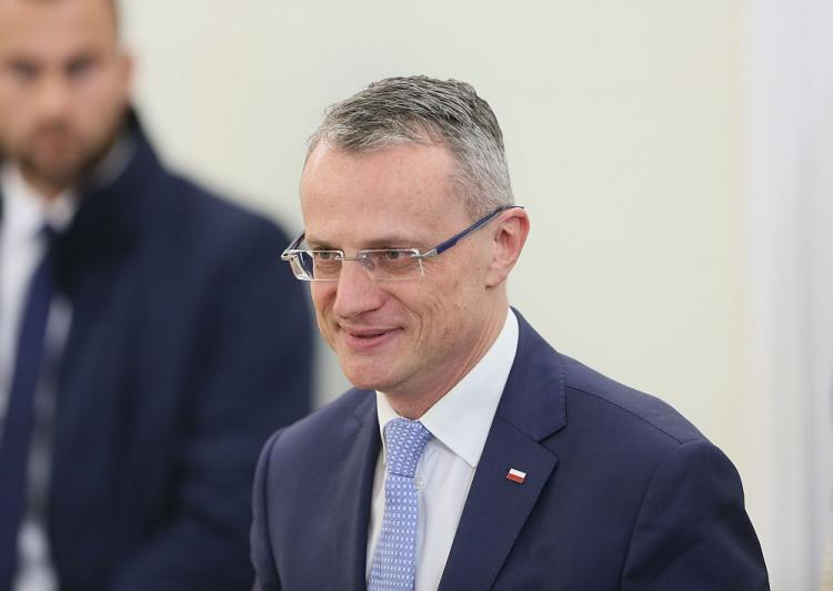 Wiceminister spraw zagranicznych Marek Magierowski. Fot. PAP/L. Szymański