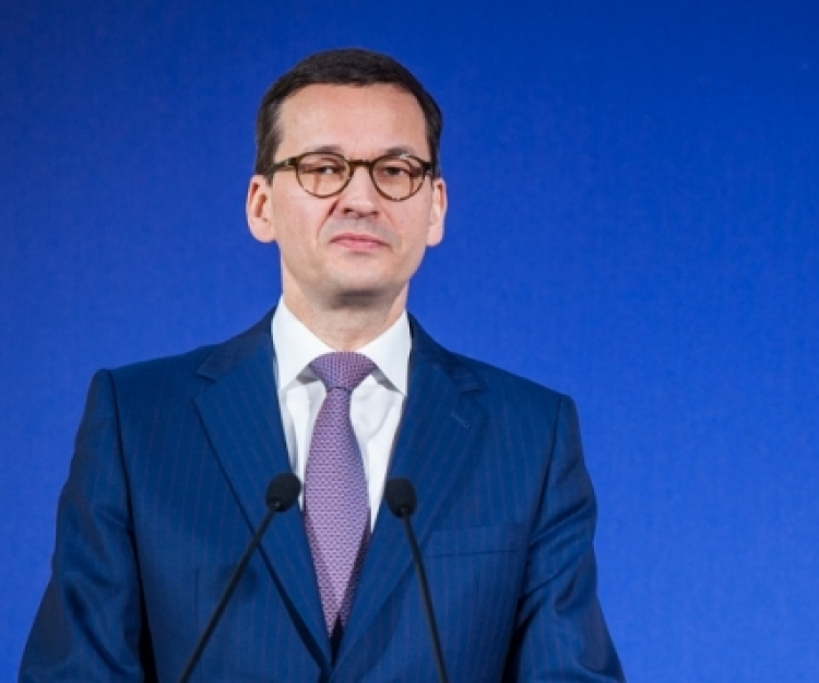 Premier M. Morawiecki. Fot. W. Kompała / KPRM