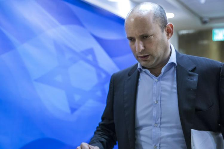 Izraelski minister oświaty Naftali Bennett. Fot. PAP/EPA