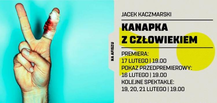 Spektakl "Kanapka z człowiekiem". Źródło: Teatr Nowy w Poznaniu