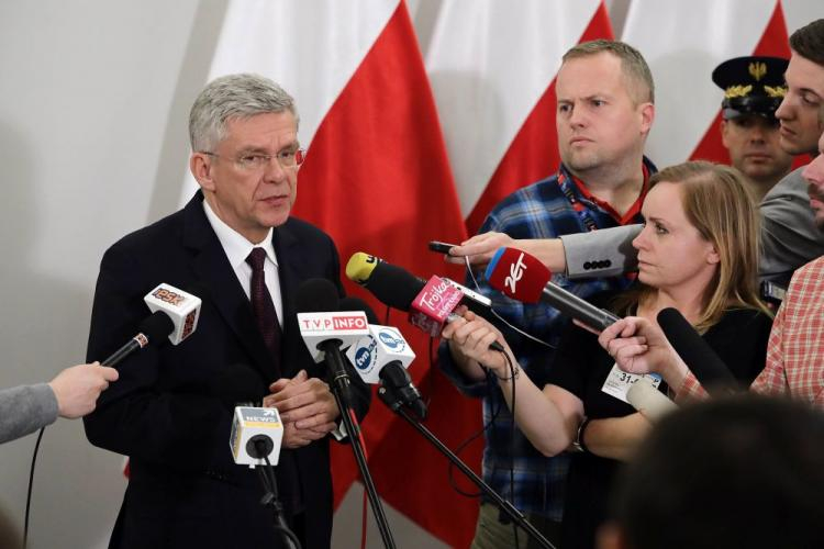 Marszałek Senatu Stanisław Karczewski. Fot. PAP/T. Gzell