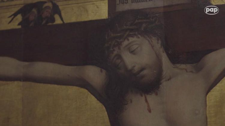 Historyk sztuki: W średniowieczu formy przedstawień męki i zmartwychwstania Jezusa ulegały dużym zmianom. Źródło: Serwis wideo PAP