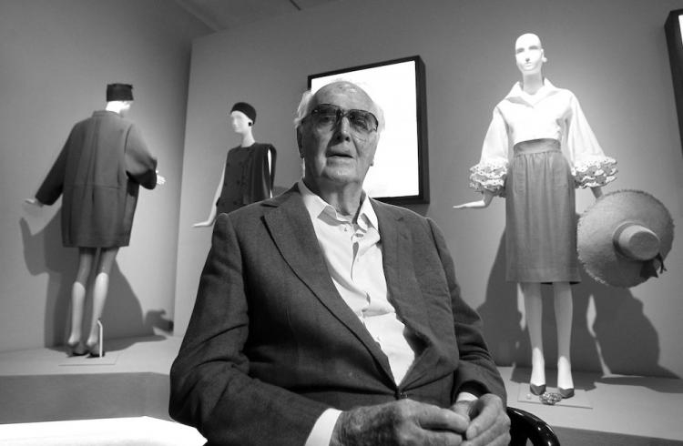 Hubert de Givenchy. Fot. PAP/EPA