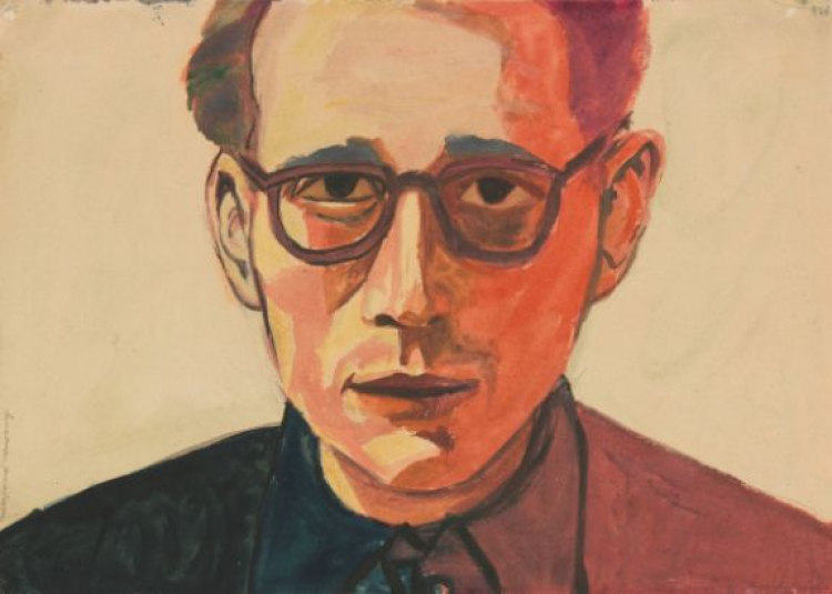 Andrzej Wróblewski, Autoportret. Źródło: David Zwirner Gallery