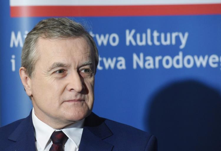 Wicepremier, minister kultury i dziedzictwa narodowego Piotr Gliński. Fot. PAP/R. Pietruszka