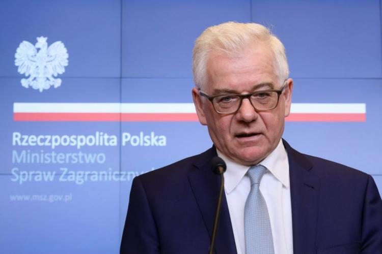 Minister spraw zagranicznych Jacek Czaputowicz. Fot. PAP/P. Supernak 