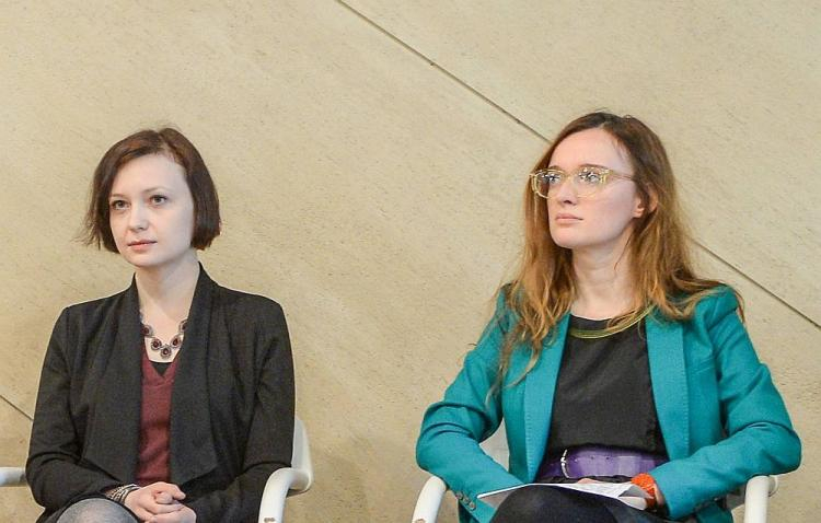 Justyna Koszarska-Szulc (L) i Natalia Romik. Fot. PAP/S. Leszczyński 