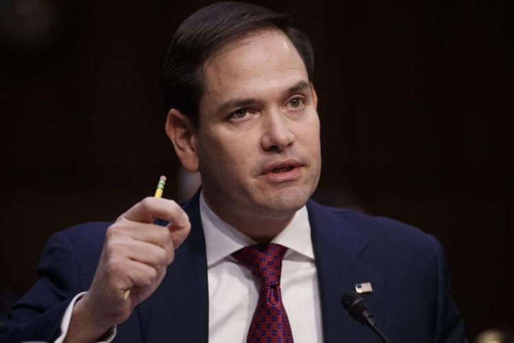 Senator Marco Rubio, republikanin z Florydy. Fot. PAP/EPA