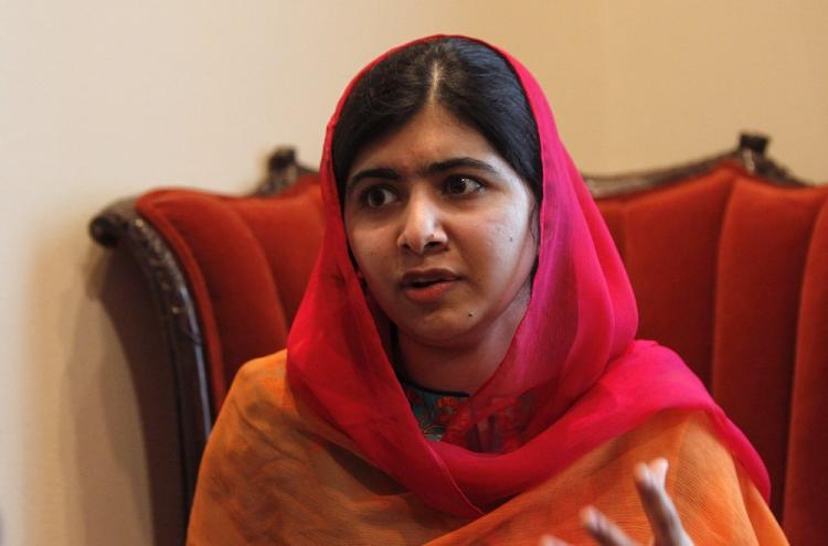 Malala Yousafzai, najmłodsza laureatka Pokojowej Nagrody Nobla. Fot. PAP/EPA