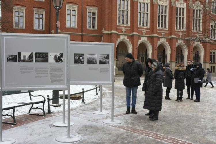 Otwarcie wystawy "Kraków Marzec'68". Fot. PAP/P. Zechenter 