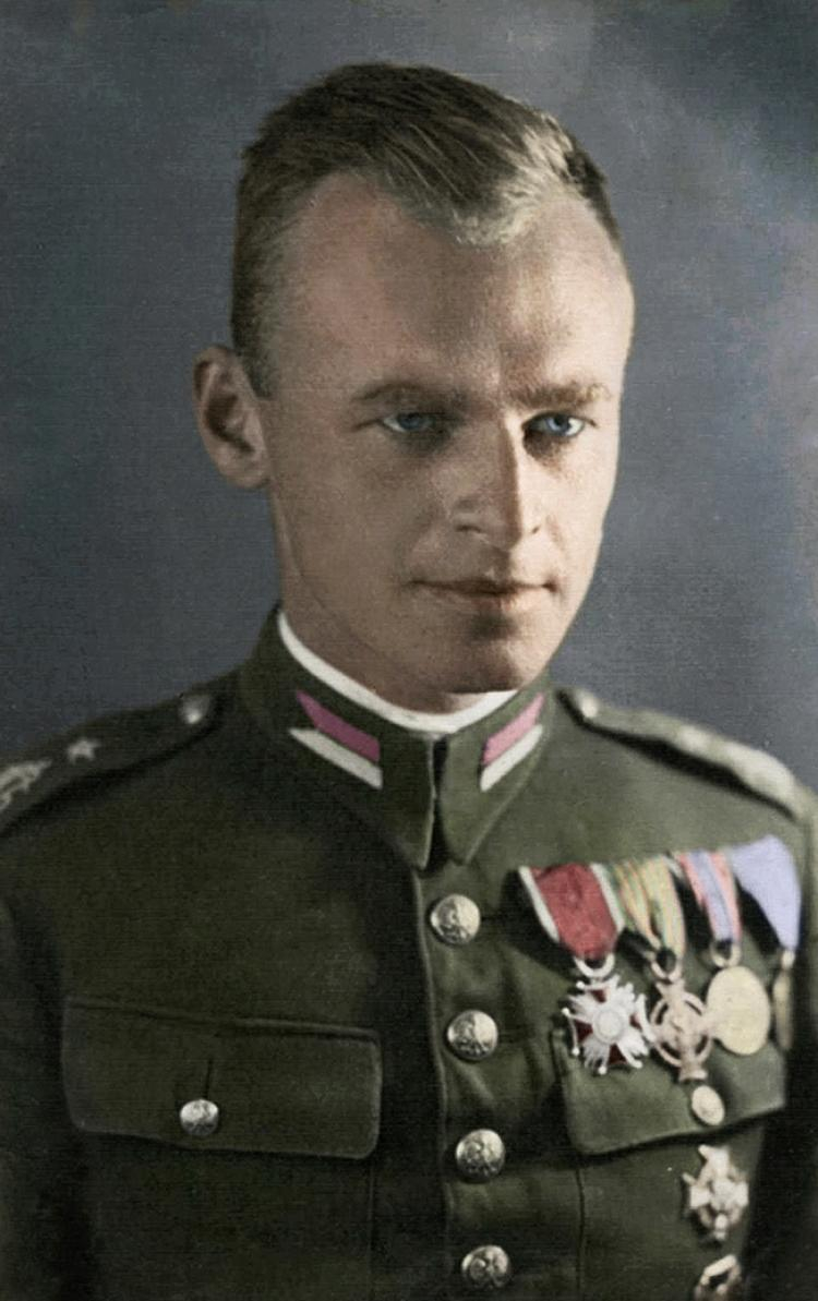 Rotmistrz Witold Pilecki. Źródło: Wikimedia Commons