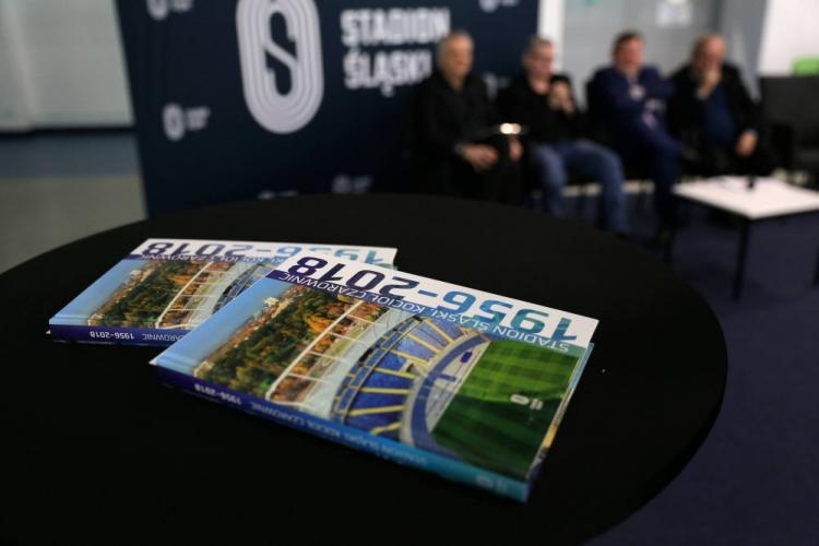 Premiera książki „Stadion Śląski. Kocioł Czarownic - 1956-2018”. Fot. PAP/D. Gajda