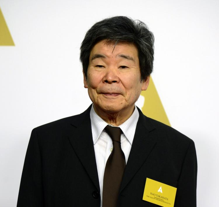 Isao Takahata. Fot. PAP/EPA