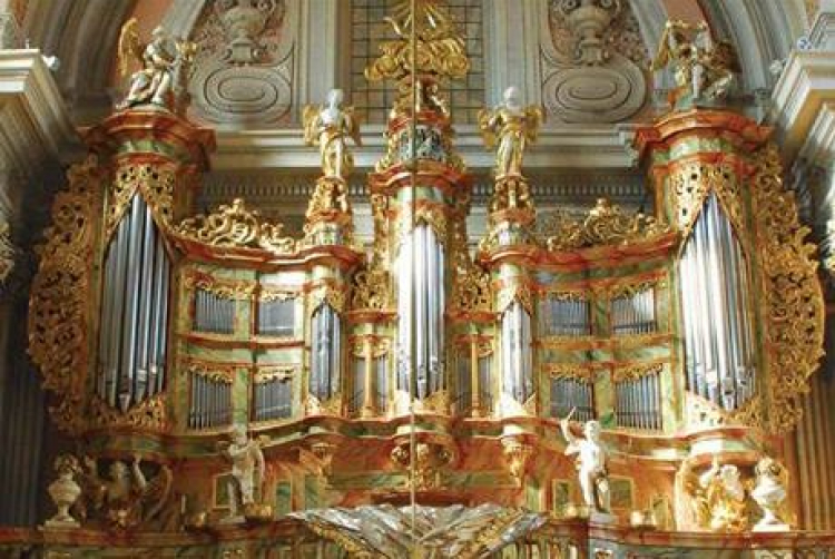 Barokowe organy w Kościele św. Anny. Źródło: Festiwal Barokowe Organy 