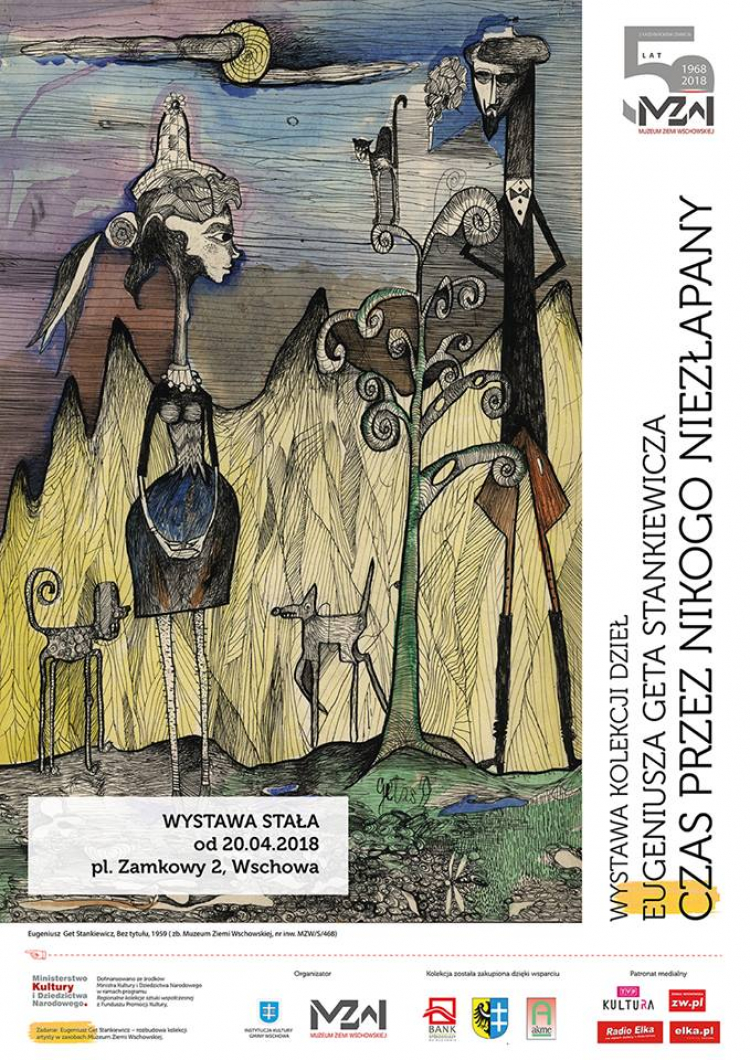 „Czas przez nikogo niezłapany" – wystawa stała kolekcji dzieł Eugeniusza Geta-Stankiewicza w Muzeum Ziemi Wschowskiej