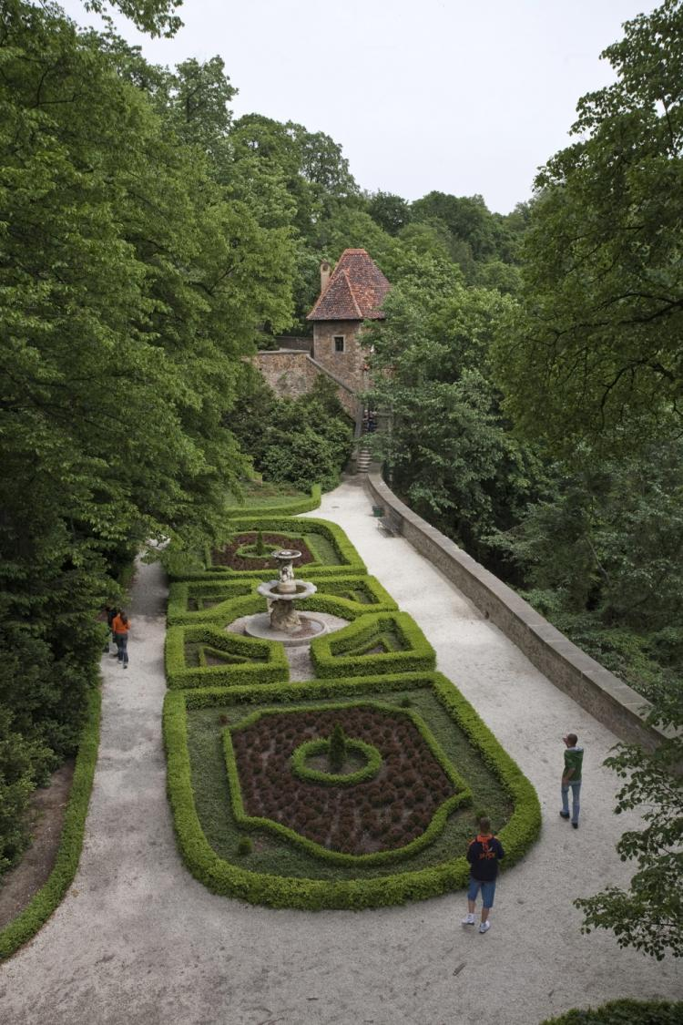 Ogród przy zamku Książ. Fot. PAP/J. Ochoński