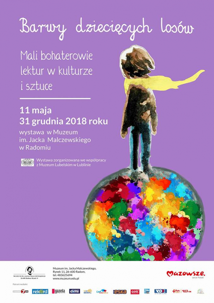 Wystawa "Barwy dziecięcych losów. Mali bohaterowie lektur w kulturze i sztuce" w Muzeum im. Jacka Malczewskiego w Radomiu
