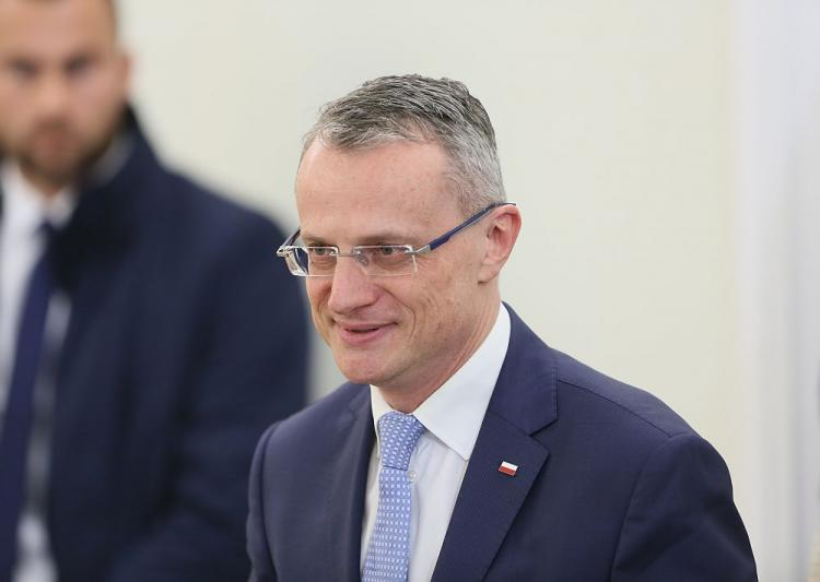 Wiceszef MSZ Marek Magierowski. Fot. PAP/L. Szymański