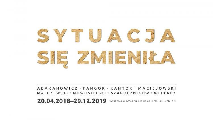 Wystawa "Sytuacja się zmieniła" w Muzeum Narodowym w Krakowie