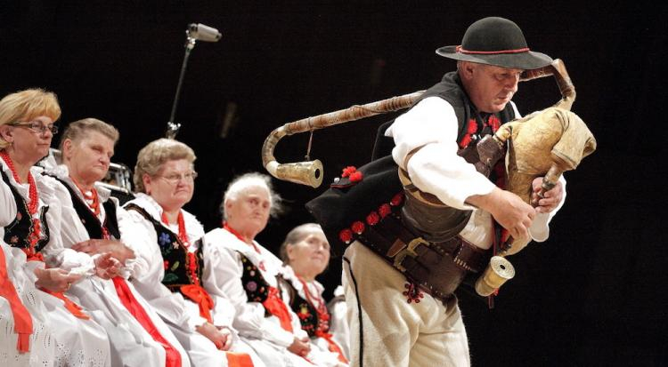 Czesław Węglarz - laureat nagrody Muzyka Źródeł. Fot. Grzegorz Śledź/PR2