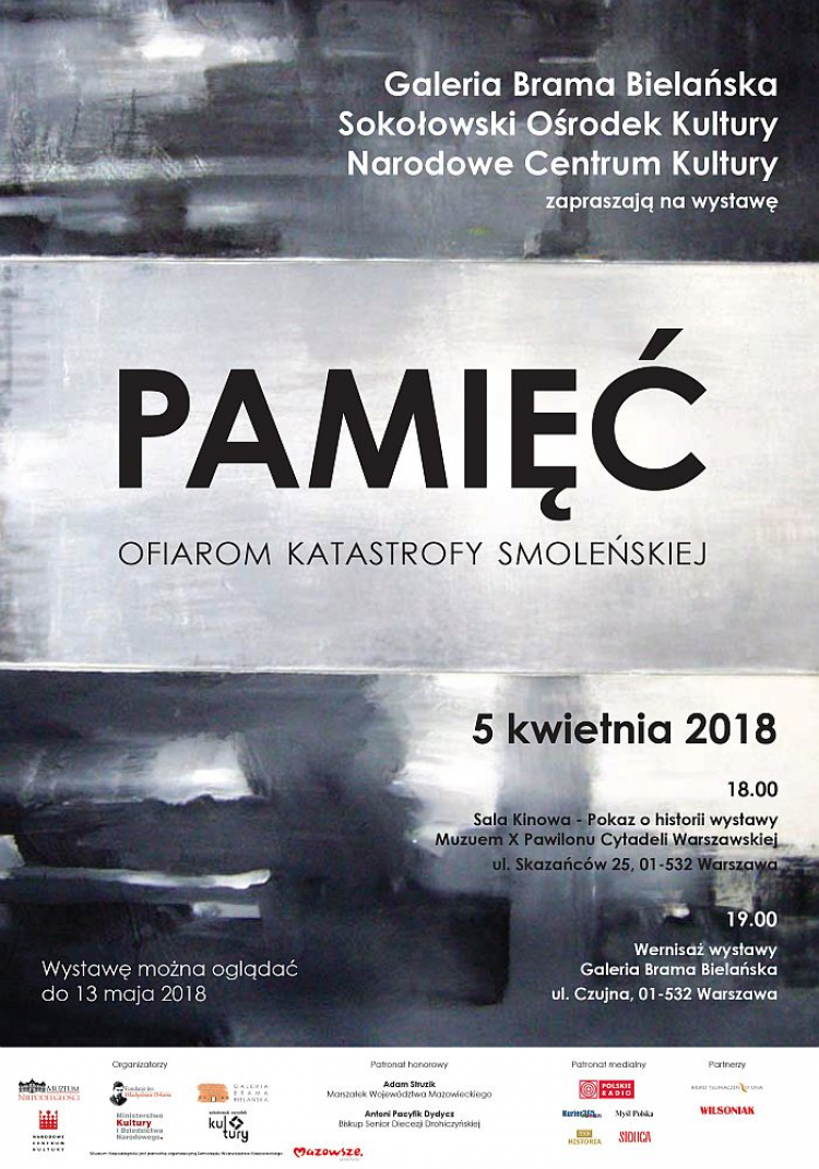 Wystawa "Pamięć. Ofiarom Katastrofy Smoleńskiej"