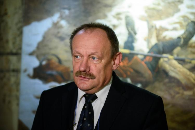 Dyrektor Muzeum Okręgowego w Tarnowie Andrzej Szpunar. 2015 r. Fot. PAP/P. Topolski