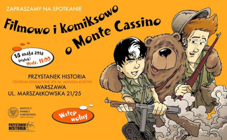 Filmowo i komiksowo o Monte Cassino. Spotkanie z okazji 74. rocznicy bitwy o Monte Cassino 